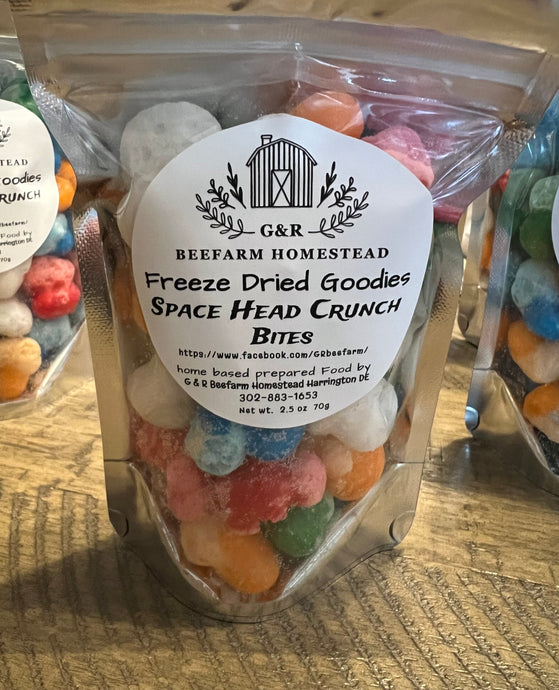 Homestead Freeze Dried Goodies-Space Head Crunch Bites