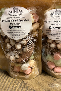 Homestead Freeze Dried Goodies -Hot Cocoa Rounds