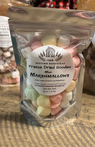 Homestead Freeze Dried Goodies - Mini Marshmallows