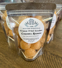 Homestead Freeze Dried Goodies - Caramel Rounds