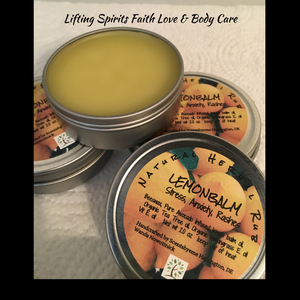 LemonBalm Natural Herbal Rub - Scentsbyeme Bath & Body Care