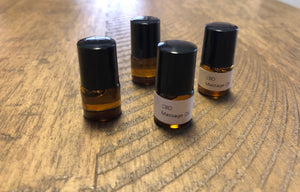 Hemp Flower massage oil sample