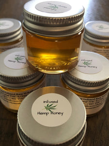 Hemp Infused Wildflower Honey