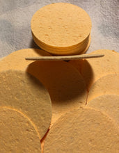 Face sponges cellulose compressed 2 pack