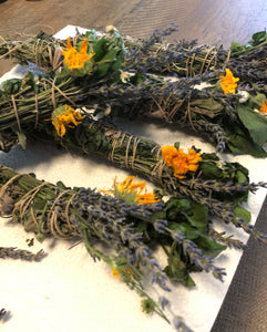 Herbal Cleansing Smudge Wands handmade