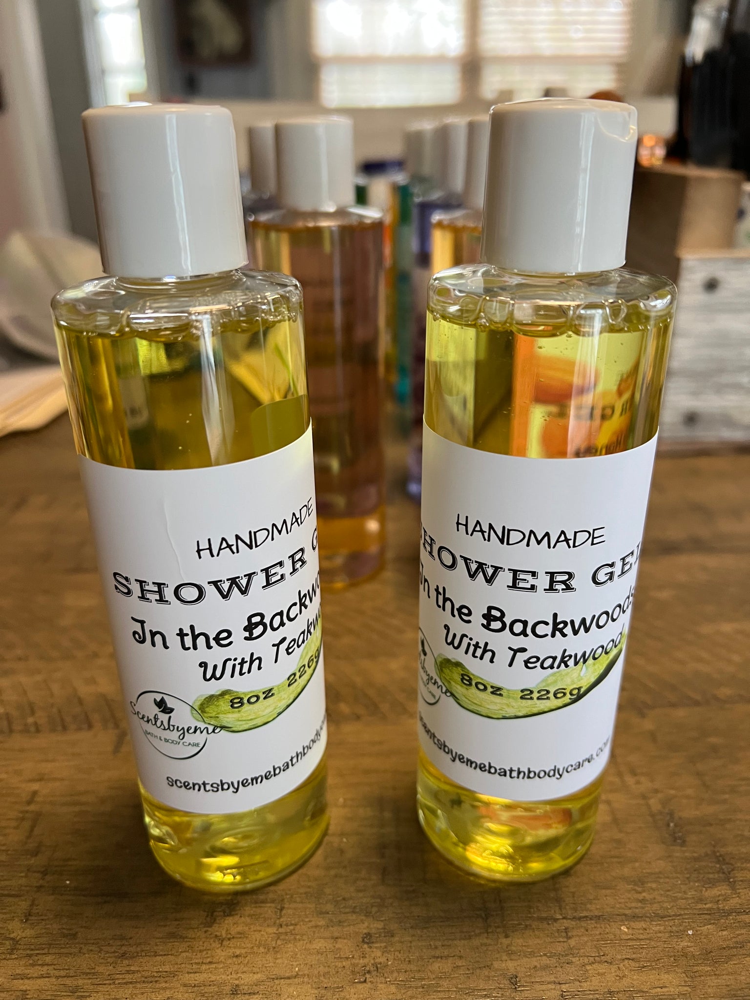 Handmade Shower Gel Wash assorted scents Scentsbyeme Bath