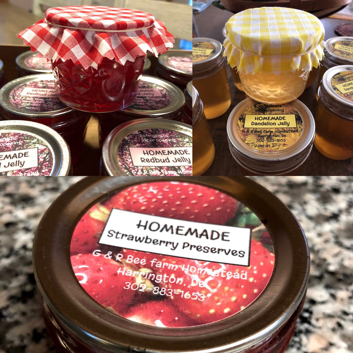 Jams Jelly & Syrup Fresh from Homestead