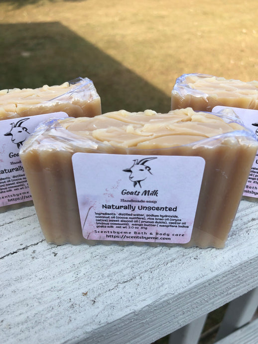 Goats Milk soap -  Handmade Natutally Unscented