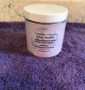 Lavender Flowers 3 butters Body Butter