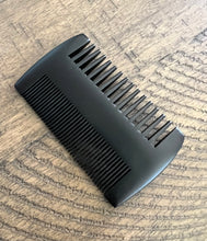 Beard Comb w/ leather case - pocket