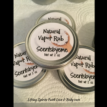 Natural Vapor Rub - Scentsbyeme Bath & Body Care